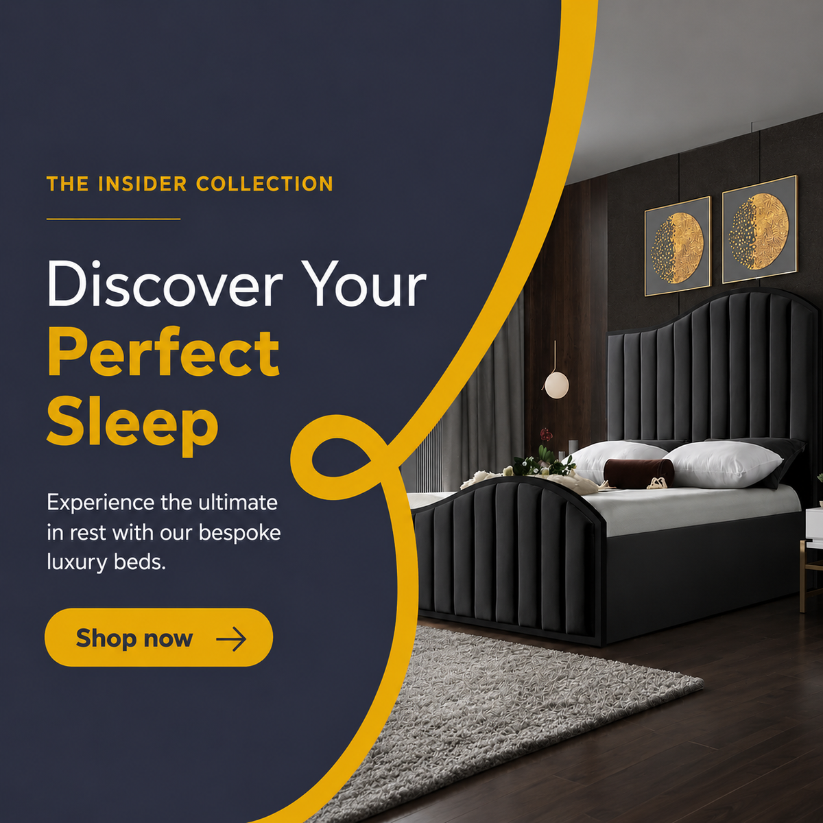 The Insider Collection — shop beds, mattresses & bedroom furniture