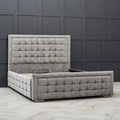 Monaco Cube Chesterfield Bed Frame