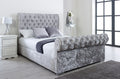 Sleigh Upholstered Bed frame