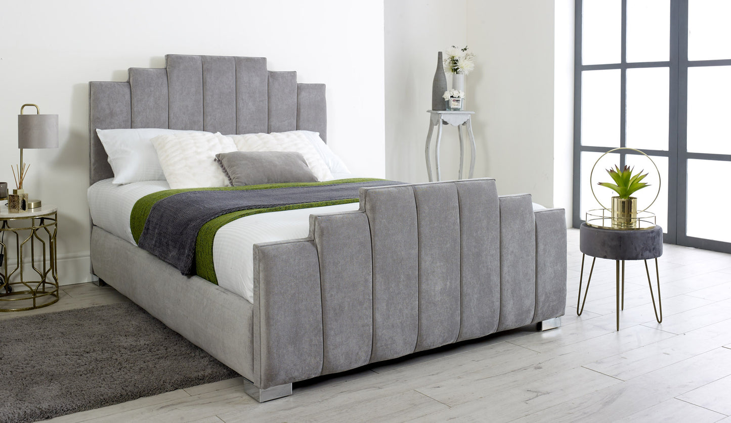 Saffron Chesterfield Bed Frame