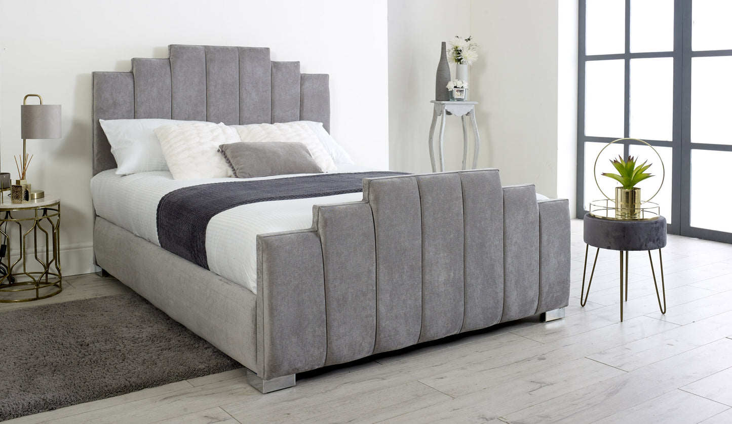 Saffron Chesterfield Bed Frame